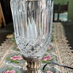 Vintage crystal lamp